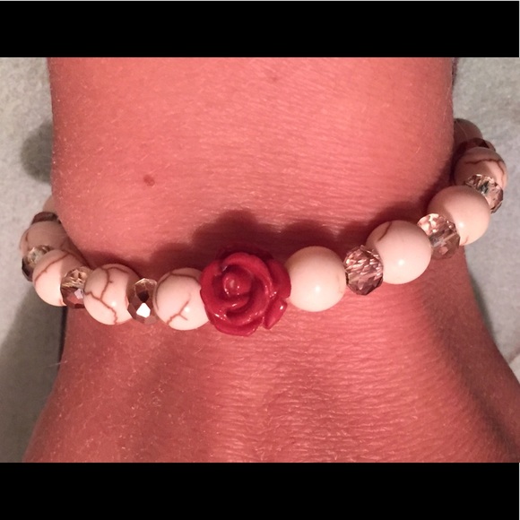 Rose Charm Bracelet - Picture 3 of 3